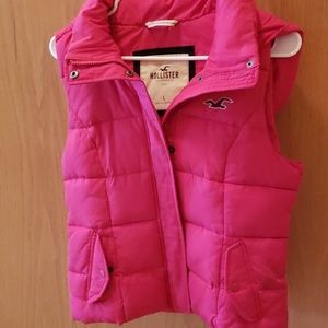 Hollister puffer vest